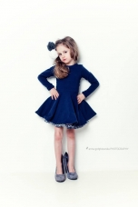 Sukienka Navy Blue Little Princess